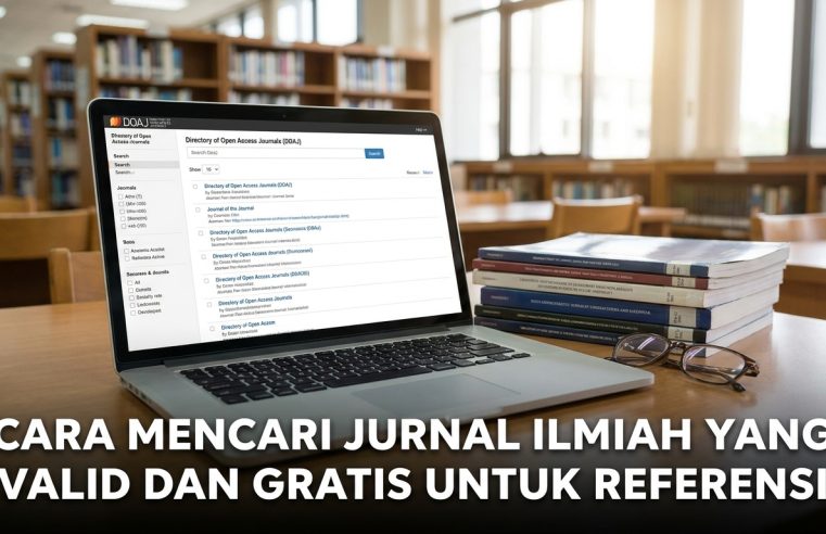 Cara Mencari Jurnal Ilmiah yang Valid dan Gratis untuk Referensi