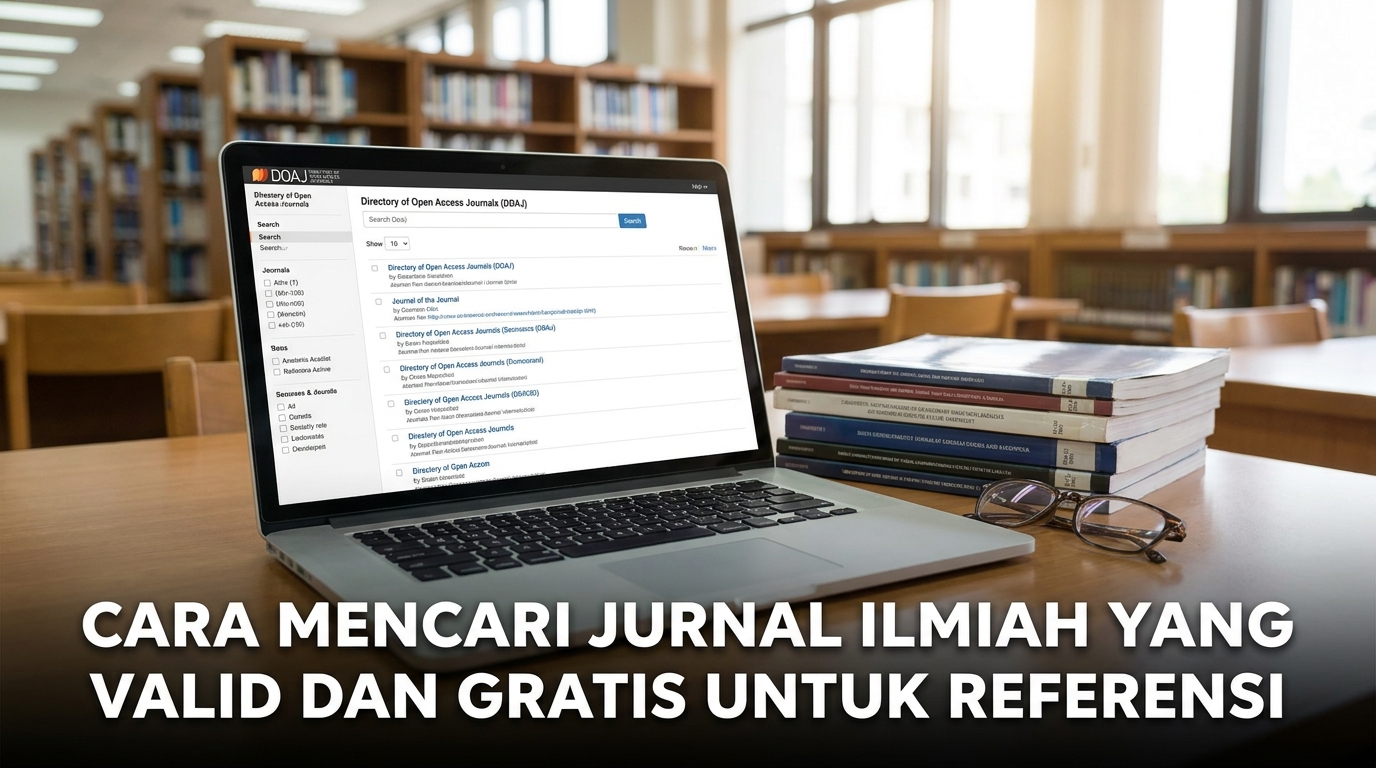 Cara Mencari Jurnal Ilmiah yang Valid dan Gratis untuk Referensi