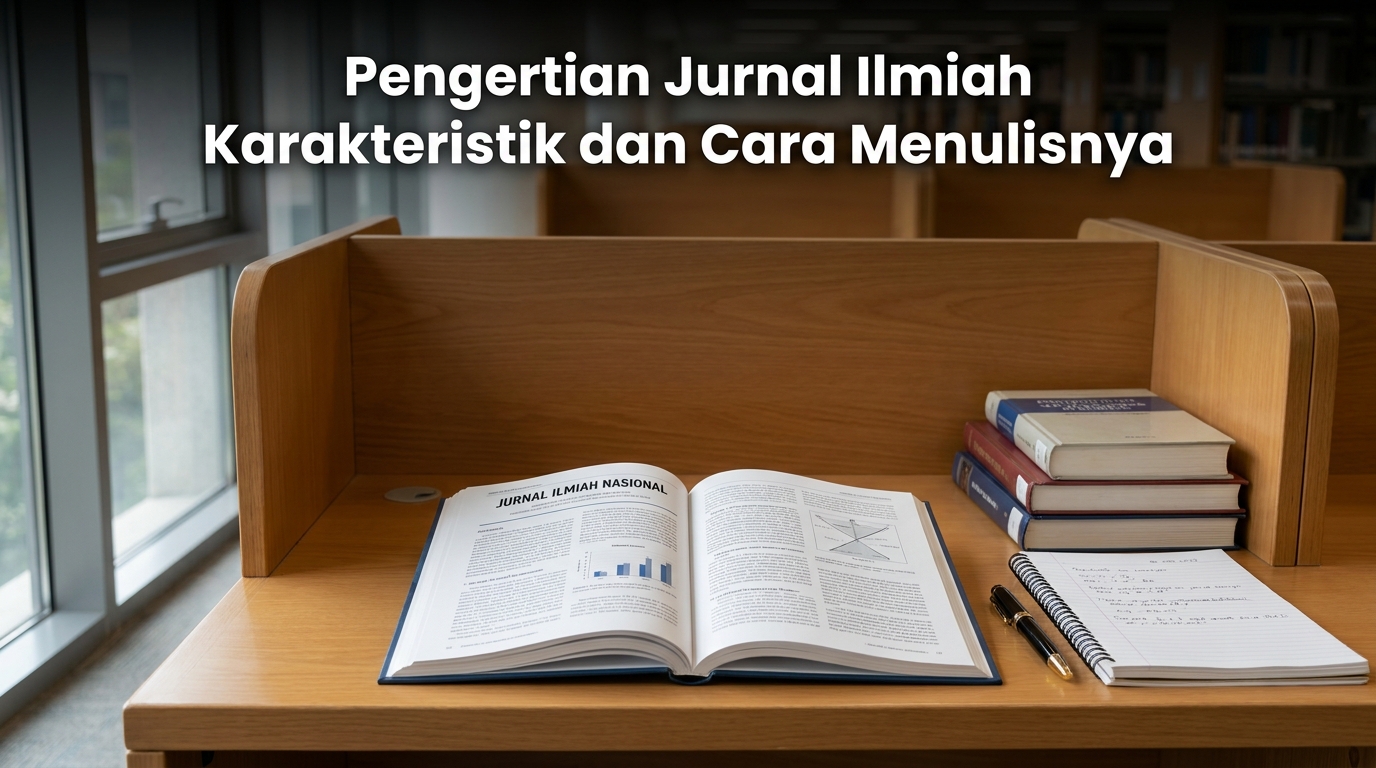 Pengertian Jurnal Ilmiah Karakteristik dan Cara Menulisnya