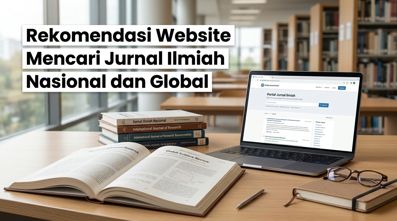 Rekomendasi Website Mencari Jurnal Ilmiah Nasional dan Global